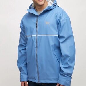 The Black Dog Navy Classic Raincoat woman’s small